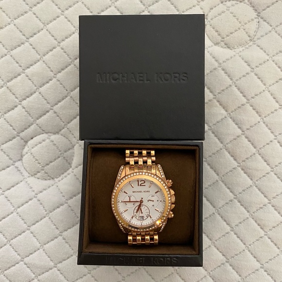 Michael Kors Rose Gold Watch